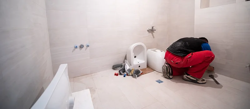Basement Bathroom Shower Installation in Liberty Village, Toronto