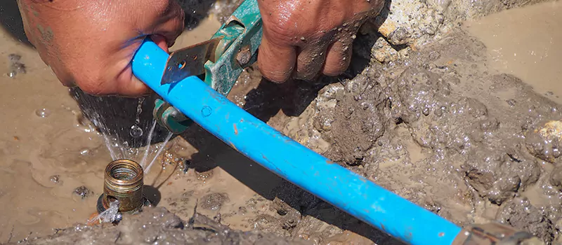 Drinking Water Pipe Repair in Liberty Village, Toronto