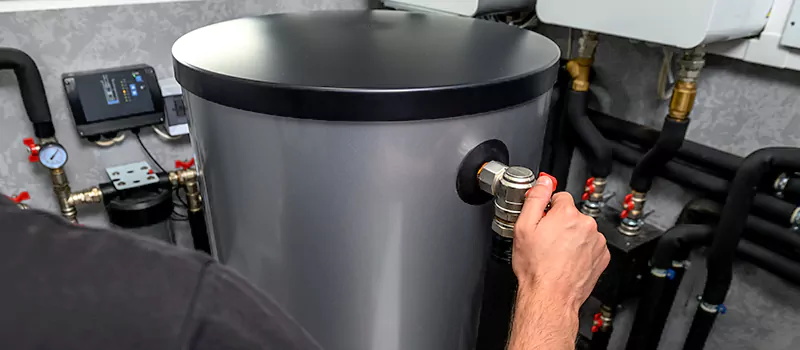 Electric Hot Water Tank Installation in Liberty Village, Toronto