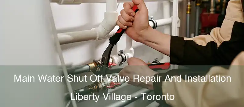  Main Water Shut Off Valve Repair And Installation Liberty Village - Toronto
