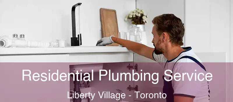 Residential Plumbing Service Liberty Village - Toronto
